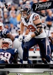 2019 Panini Prestige Base Set J.J. Watt #177 card