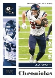2020 Panini Chronicles Base Set J.J. Watt #40 card
