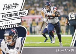2020 Panini Prestige Prestigious Pros J.J. Watt #PP-JW card