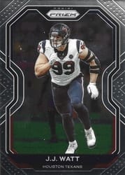 2020 Panini Prizm Base Set J.J. Watt #80 card