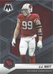 2021 Panini Mosaic Base Set J.J. Watt #12 card