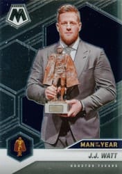2021 Panini Mosaic Base Set J.J. Watt #272 card
