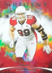 2021 Panini Origins Base Set J.J. Watt #3 card