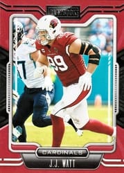2021 Panini Playbook Base Set J.J. Watt #3 card