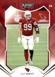 2021 Panini Playoff Base Set J.J. Watt #179 card