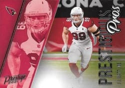 2021 Panini Prestige Prestigious Pros J.J. Watt #PP-JW card