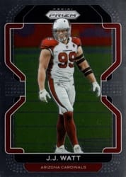2021 Panini Prizm Base Set J.J. Watt #79 card