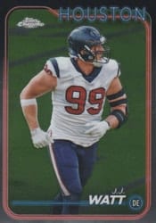 2024 Topps Chrome Base Set J.J. Watt #82 card