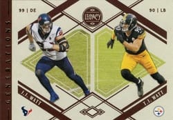 2021 Panini Legacy Generations J.J. Watt / T.J. Watt #G-2 card