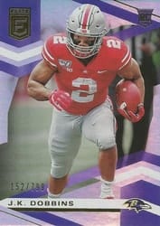 2020 Donruss Elite Base Set J.K. Dobbins #115 card