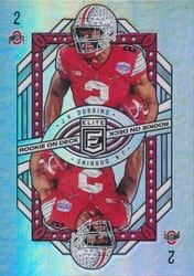 2020 Donruss Elite Rookie on Deck J.K. Dobbins #11 card