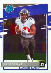 2020 Donruss Optic Base Set J.K. Dobbins #161 card
