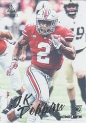 2020 Panini Luminance Base Set J.K. Dobbins #115 card