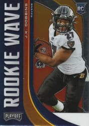 2020 Panini Playoff Rookie Wave J.K. Dobbins #RW-23 card