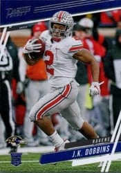 2020 Panini Prestige Base Set J.K. Dobbins #244 card