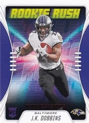 2020 Panini Rookies & Stars Rookie Rush J.K. Dobbins #RR-14 card