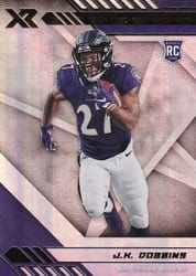 2020 Panini XR Base Set J.K. Dobbins #115 card