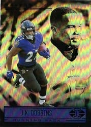 2021 Panini Illusions Base Set J.K. Dobbins #39 card