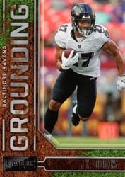2022 Panini Playbook Grounding J.K. Dobbins #G-14 card