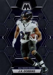 2023 Panini Mosaic Base Set J.K. Dobbins #14 card