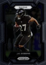 2023 Panini Prizm Base Set J.K. Dobbins #26 card