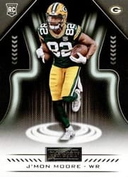 2018 Panini Playbook Base Set J'Mon Moore #177 card