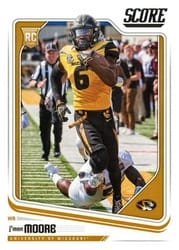 2018 Score Base Set J'Mon Moore #433 card