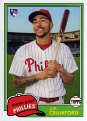 2018 Topps Archives Base Set J.P. Crawford #280 card