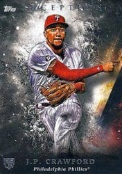 2018 Topps Inception Base Set J.P. Crawford #78 card