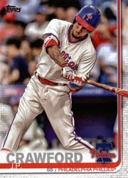 2019 Topps Base Set J.P. Crawford #15 card