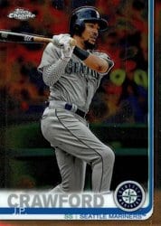 2019 Topps Chrome Base Set J.P. Crawford #15 card
