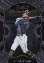 2021 Panini Select Base Set J.P. Crawford #96 card