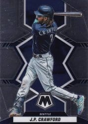 2022 Panini Mosaic Base Set J.P. Crawford #87 card