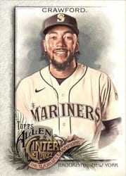 2022 Topps Allen & Ginter Base Set J.P. Crawford #329 card