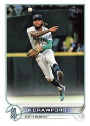2022 Topps Base Set J.P. Crawford #628 card