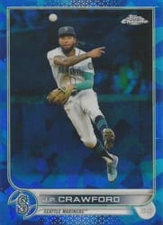 2022 Topps Chrome Sapphire Edition Base Set J.P. Crawford #628 card