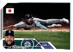 2023 Topps Japan Edition Base Set J.P. Crawford #142 card