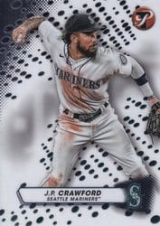 2023 Topps Pristine Base Set J.P. Crawford #68 card