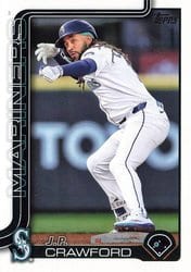 2025 Topps Base Set J.P. Crawford #298 card