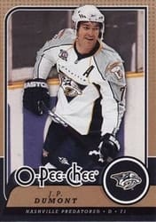 2008-09 O-Pee-Chee Base Set J.P. Dumont #380 card