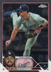 2023 Topps Chrome Update Base Set J.P. Feyereisen #USC130 card