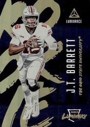 2018 Panini Luminance Luminary J.T. Barrett #9 card
