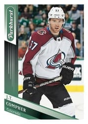 2019-20 Parkhurst Base Set J.T. Compher #8 card