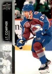 2021-22 Upper Deck Base Set J.T. Compher #45 card
