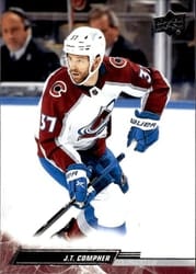 2022-23 Upper Deck Base Set J.T. Compher #44 card