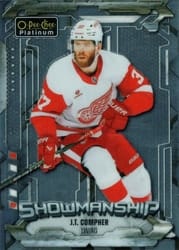 2024-25 O-Pee-Chee Platinum Showmanship J.T. Compher #S-22 card
