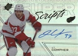 2024-25 SPx SuperScripts J.T. Compher #SS-JC card