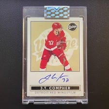 2024-25 Upper Deck Clear Cut Vintage Autos J.T. Compher #VA-JC card