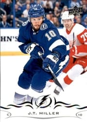 2018-19 Upper Deck Base Set J.T. Miller #415 card