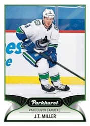 2021-22 Parkhurst Base Set J.T. Miller #82 card